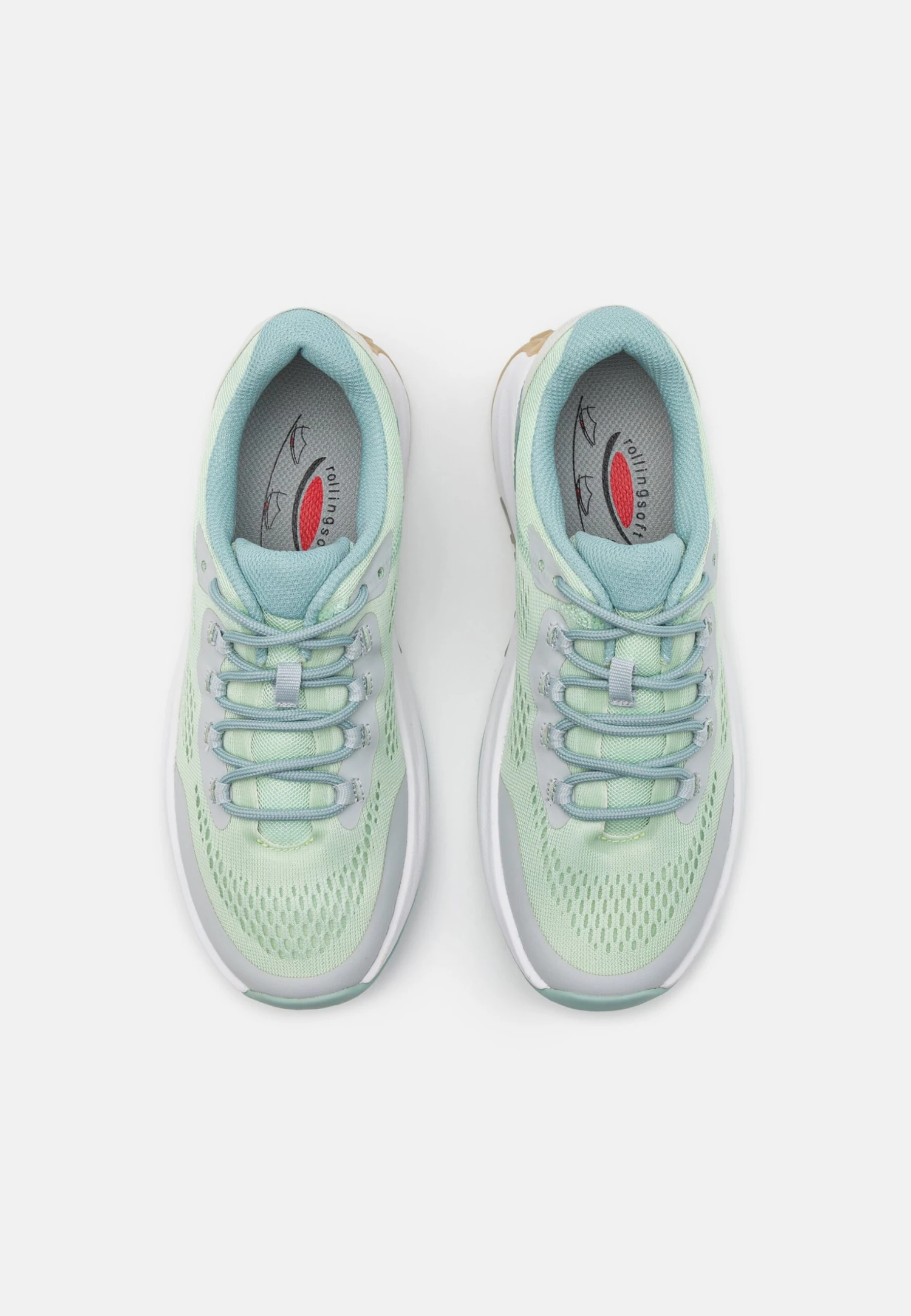 Gabor Comfort Sneakers Laag - Light Mint/Grau 6 Gabor Comfort Sneakers Laag - Light Mint/Grau - Afbeelding 6