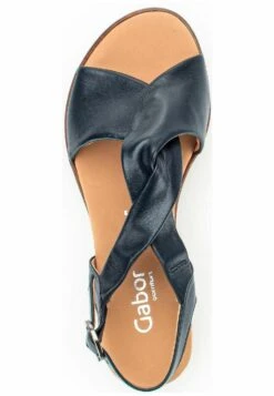 Gabor Comfort Sandalen Met Sleehak - Ocean Korkts Honi -Gabor Comfort 218dc376915b46d7941538531804d4d9