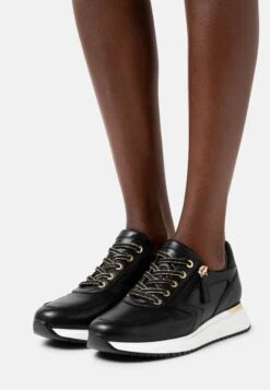 Gabor Comfort 21 Gabor Comfort Sneakers Laag - Schwarz/Gold