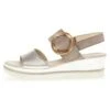 Gabor Comfort Comfort- Sandalen Met Plateauzool - Beige