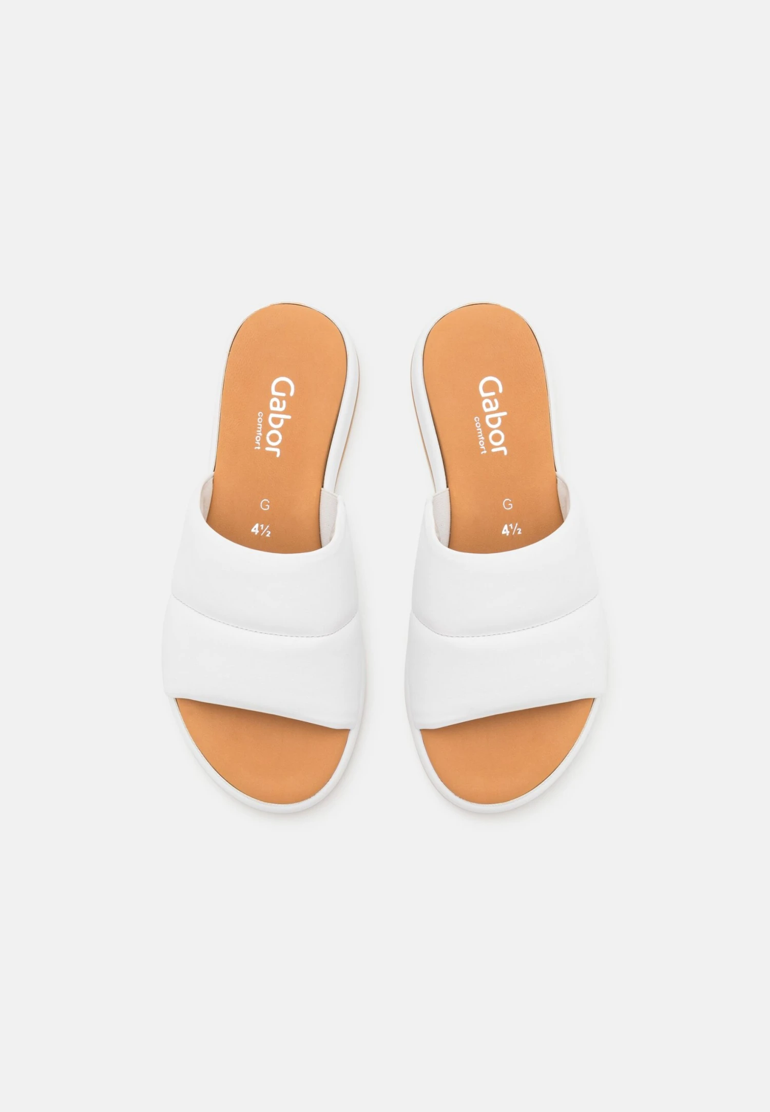 Gabor Comfort Muiltjes - Weiß 6 Gabor Comfort Muiltjes - Weiß - Afbeelding 6