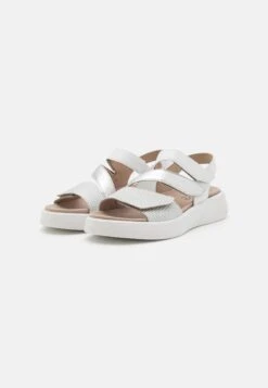 Gabor Comfort Sandalen Met Plateauzool - Silber/Weiss -Gabor Comfort 52fee8c341674254bb980a0e8a9b7ec6