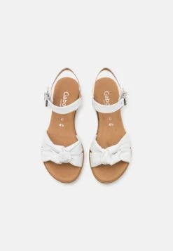 Gabor Comfort Sandalen Met Sleehak - Weiß -Gabor Comfort 5421032e247741e8a9d2ed81166d556f