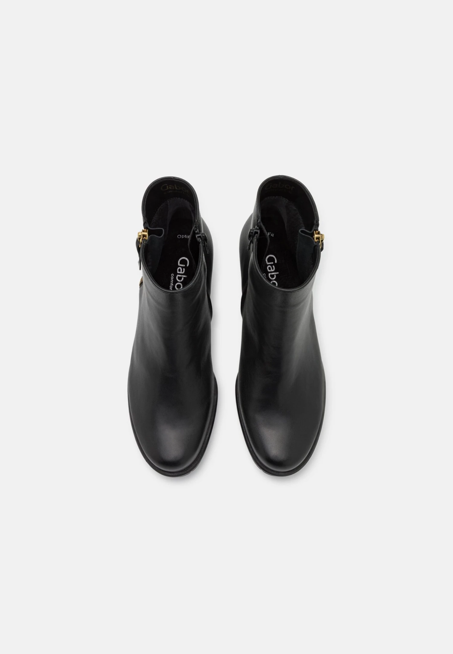 Gabor Comfort Cowboy-/Bikerlaarsjes - Schwarz 6 Gabor Comfort Cowboy-/Bikerlaarsjes - Schwarz - Afbeelding 6