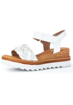 Gabor Comfort Sandalen Met Plateauzool - Weiss/Ltmint/Creme -Gabor Comfort 788ee555bf934f8db28e47af456c9088