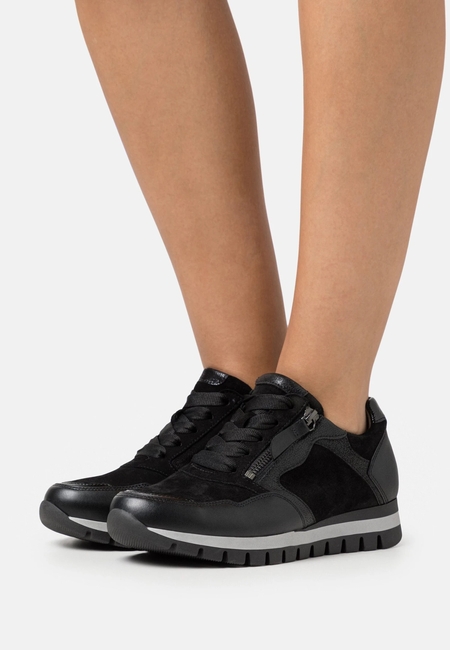 Gabor Comfort Sneakers Laag - Schwarz 1 Gabor Comfort Sneakers Laag - Schwarz