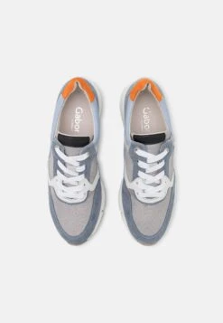 Gabor Comfort Sneakers Laag - Grau/Cielo/Orange -Gabor Comfort 9b4794bda8314e7bbb75933c18c2d3c9
