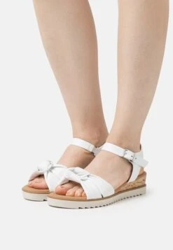 Gabor Comfort Sandalen Met Sleehak - Weiß