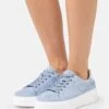 Gabor Comfort Sneakers Laag - Azur/Weiss