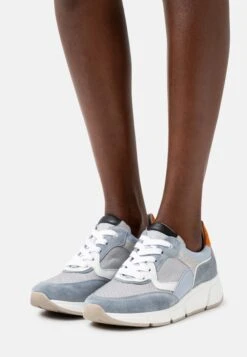 Gabor Comfort Sneakers Laag - Grau/Cielo/Orange