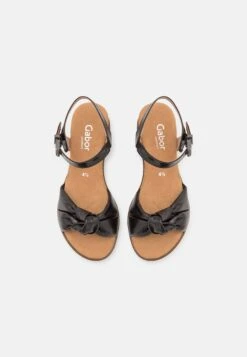 Gabor Comfort Sandalen Met Sleehak - Schwarz -Gabor Comfort e4651e112683431db0d009cc6d760e48