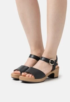 Gabor Comfort 22.071 - Clogs - Schwarz/Gold